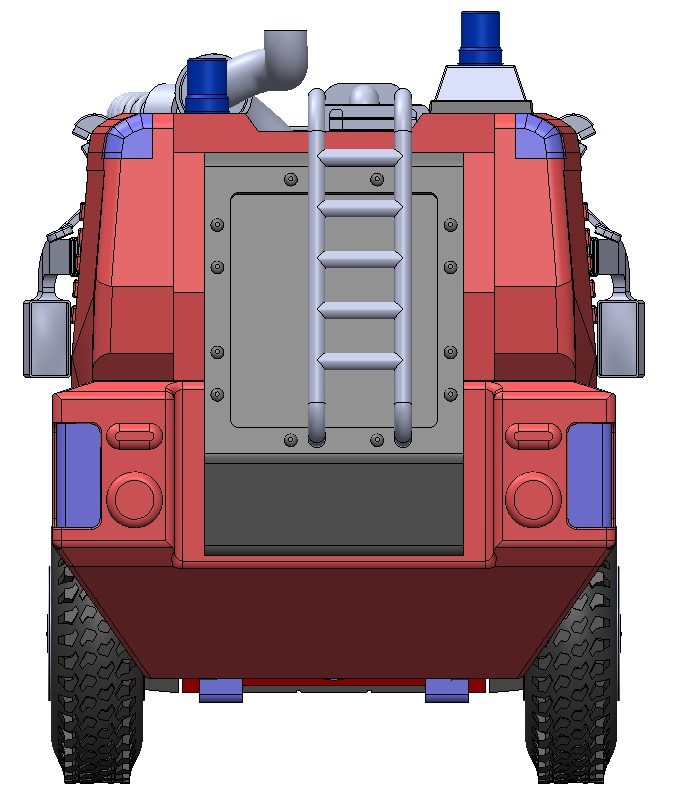 6x6消防车